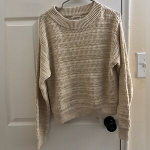 Cream Knit Sweater